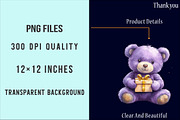 Purple Birthday Party PNG, an Illustration by SinaCreation (Thumbnail 5 of 5)