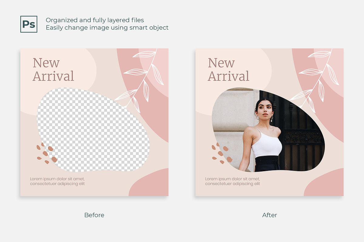 Nephria Facebook & Instagram Post, a Social Media Template by MuSan (Photo 5 of 5)