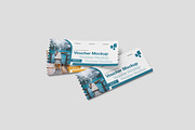 Voucher Mockup, a Product Mockup by bimockup (Thumbnail 4 of 6)