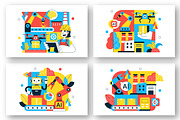 10 AI Robotics In Industry Illustrat, a Technology Illustration by denayunebgt (Thumbnail 3 of 4)