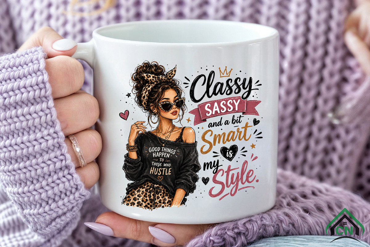 Classy Sassy and Smart PNG, a Seasonal Illustration by Craft Nest (Photo 6 of 6)