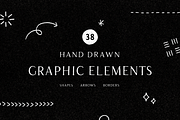 Hand Drawn Shapes & Graphic Elements, a Graphic by Minna May Design (Thumbnail 1 of 5)