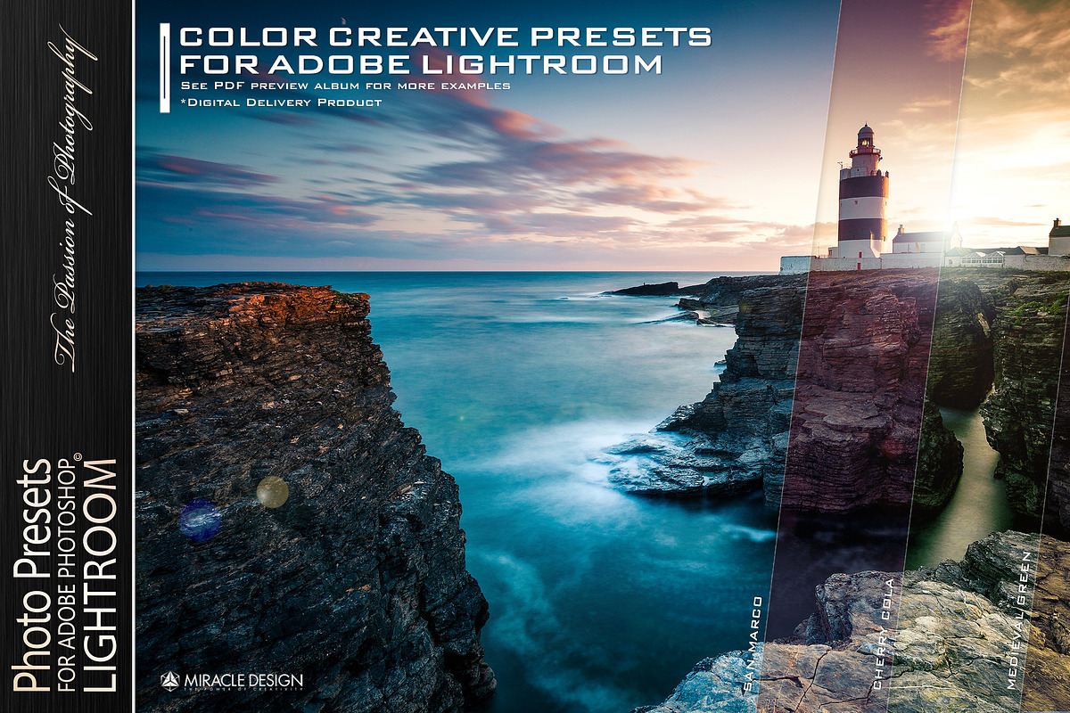 Photo Presets for Lightroom, an Action Add-On by Miracle_Design (Photo 4 of 21)