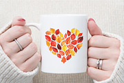 Watercolor Fall Leaves Clipart, an Illustration by Sublimation Artist (Thumbnail 5 of 6)