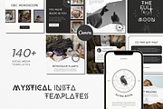 Mystical Instagram Creator Canva, a Social Media Template by Eden Origin Studio (Thumbnail 1 of 11)