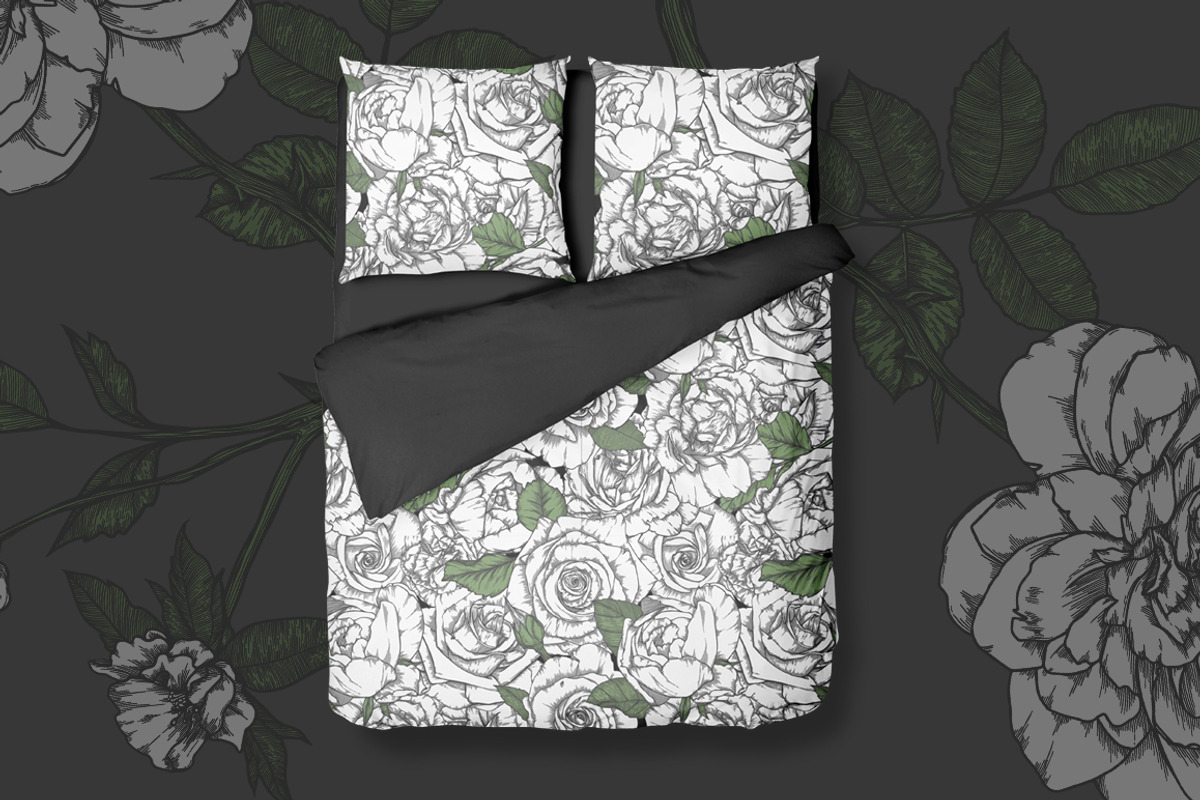 Floral vintage collection, a Texture Illustration by Mandarinkas art (Photo 8 of 9)