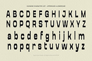 Caymons - Bold Condensed Retro Sans, a Sans Serif Font by Typia Nesia (Thumbnail 2 of 12)