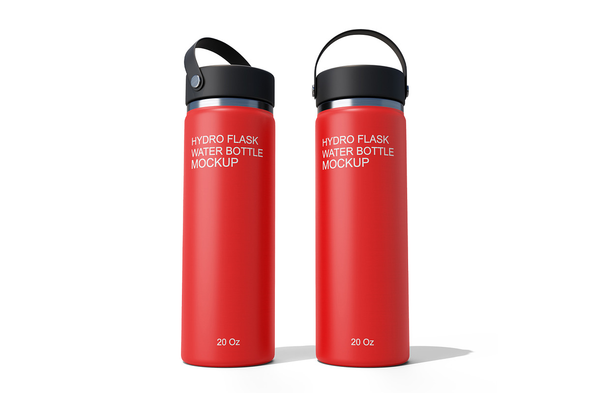 Hydro Flask Bottle Mockup Vol.2, a Merchandise Mockup by Akebareee (Photo 7 of 7)