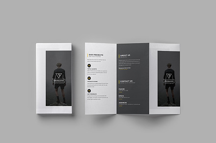 Minimalistic Tri-fold Brochure