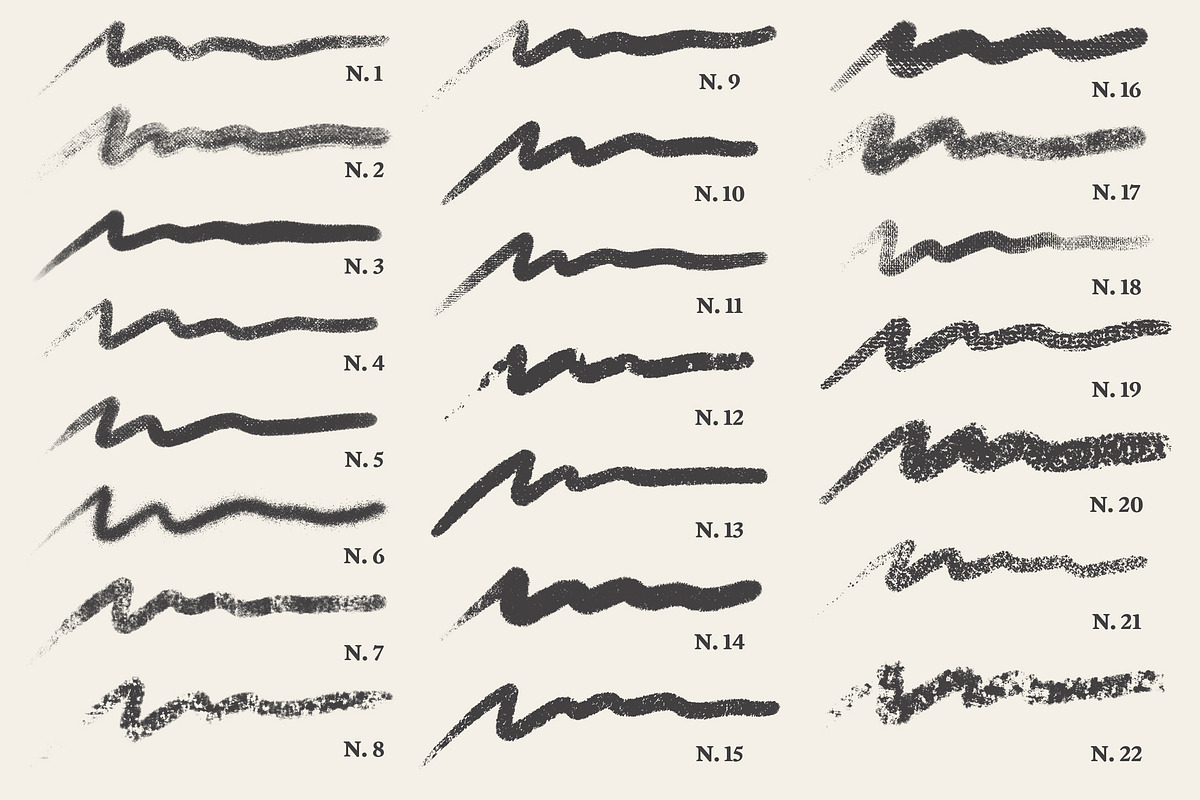 Gritcore Brushes for Procreate, a Brush Add-On by Guerillacraft (Photo 6 of 9)
