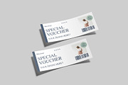 Gift Voucher Mockup, an Advertising Mockup by Graphiculon (Thumbnail 3 of 11)