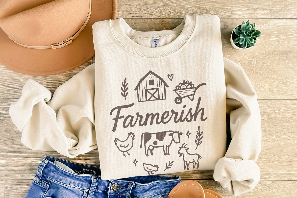 Farmerish PNG, Farm Animal Digital, an Illustration by SharpMarketplace (Photo 8 of 9)