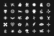 Glyphs. 35 Vector Shapes & Creatures, an Object Graphic by pixelbuddha.net (Thumbnail 3 of 5)