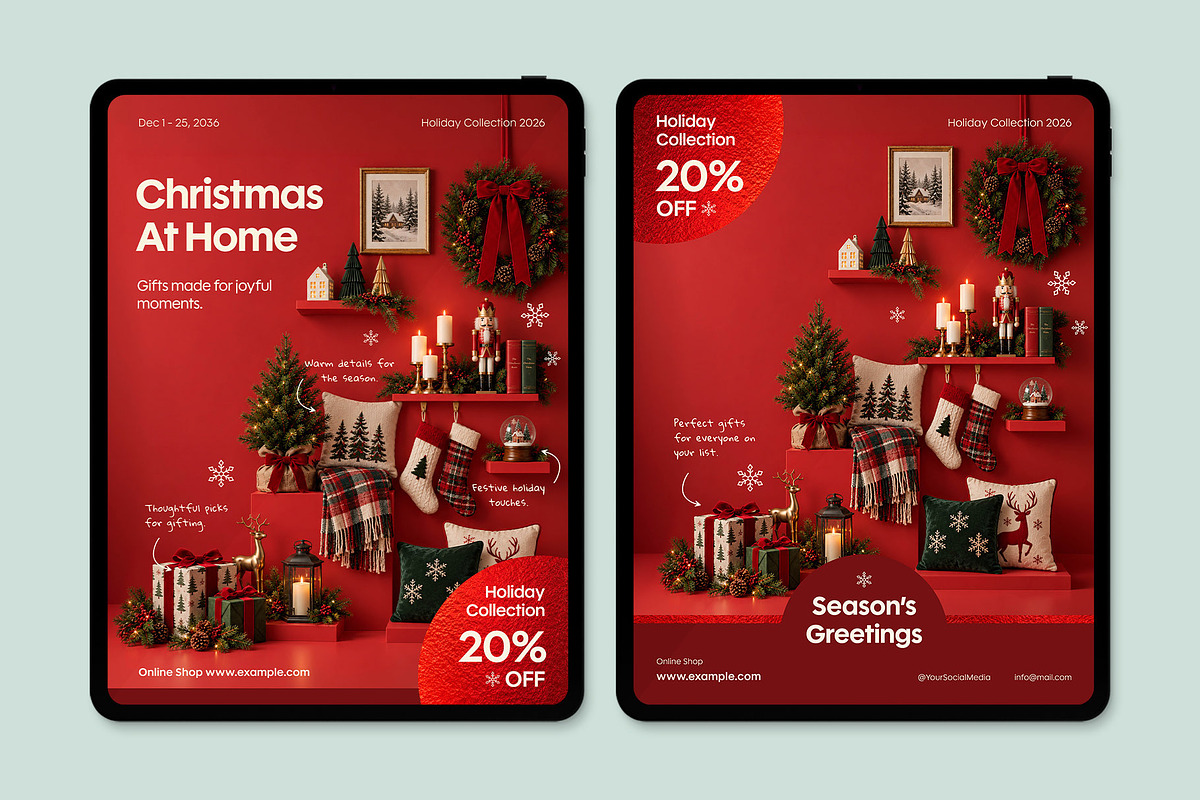 Digital Christmas Gift Guide, a Brochure Template by BrandPacks (Photo 5 of 6)
