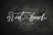 Montenegro.Textured script font, a Script Font by CallMeStasia (Thumbnail 10 of 19)