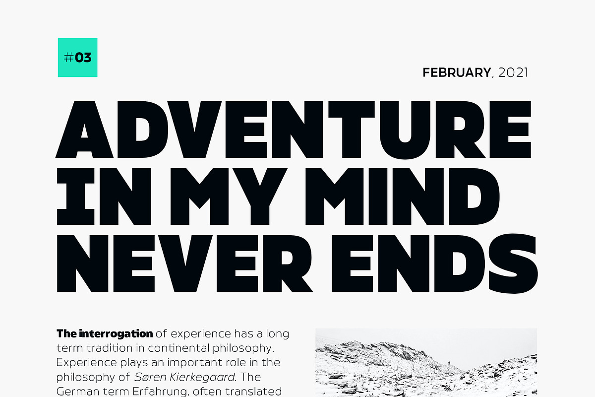 Meutas Font Family, a Sans Serif Font by trustha (Photo 3 of 15)