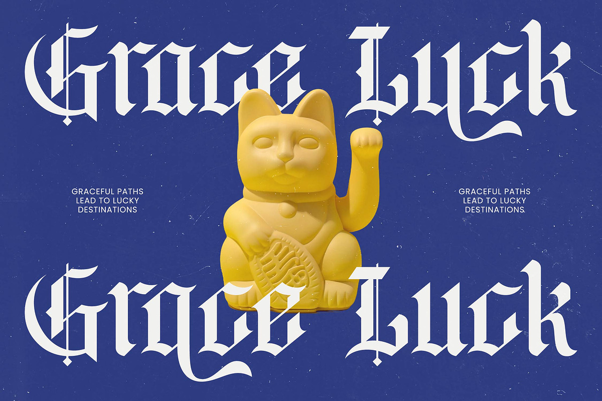 Bluster Elation Modern Blackletter, a Blackletter Font by timelesstype.co (Photo 9 of 20)