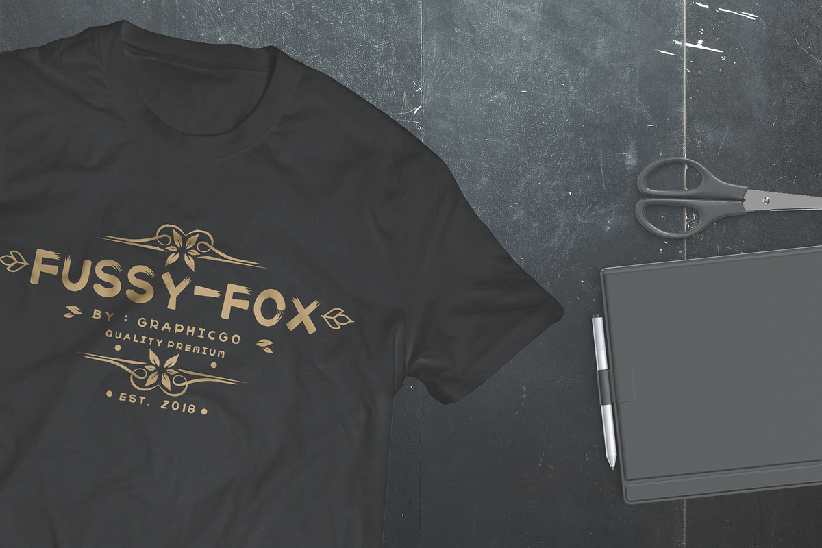 Fussy-Fox Font preview 5