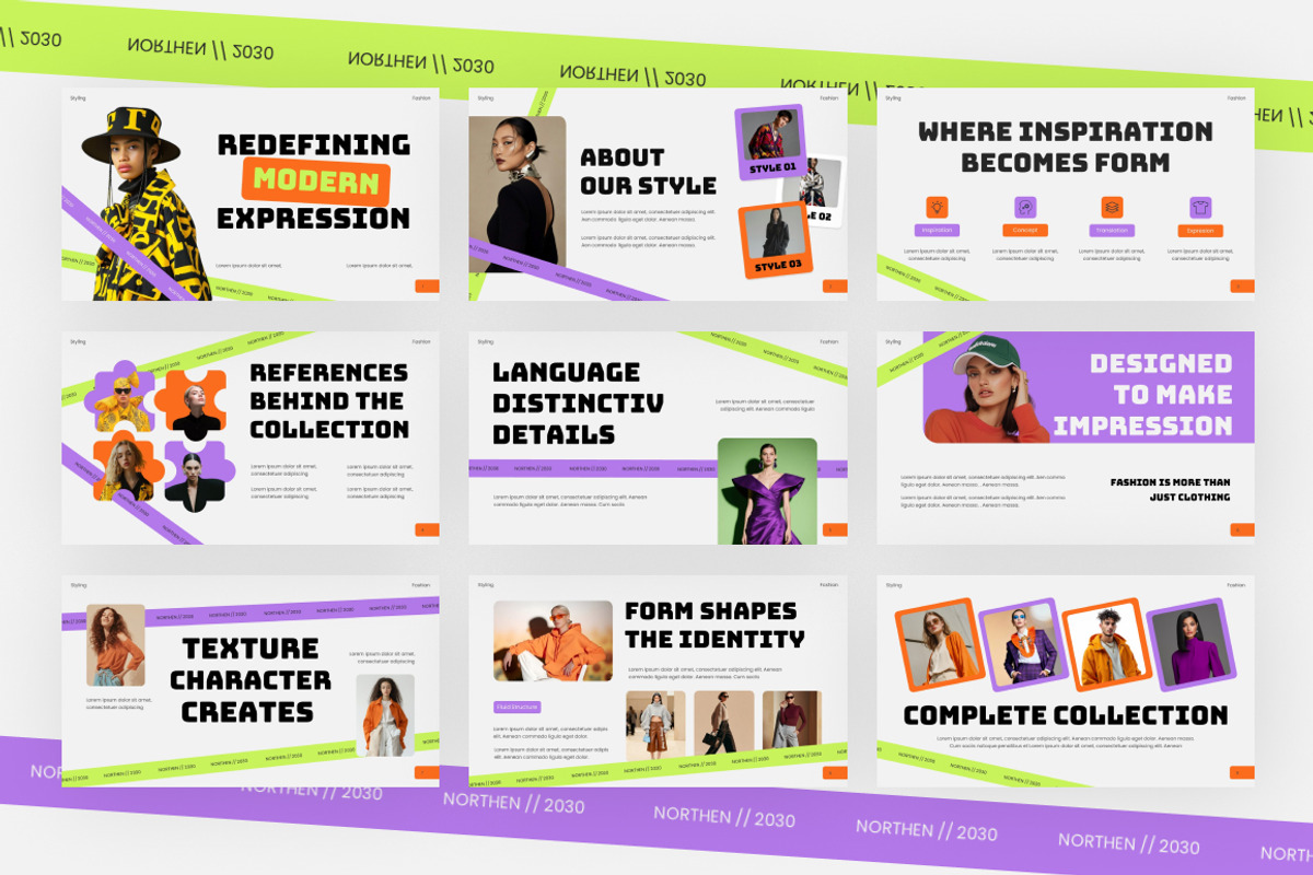 Fashion Collection Pitch Keynote, a Presentation Template by Loin Studio (Photo 3 of 4)