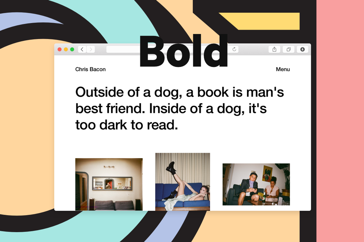 Other Bold, a Websites & App Template by Other Themes (Photo 1 of 4)