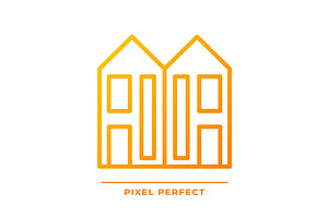 Duplex pixel perfect gradient linear