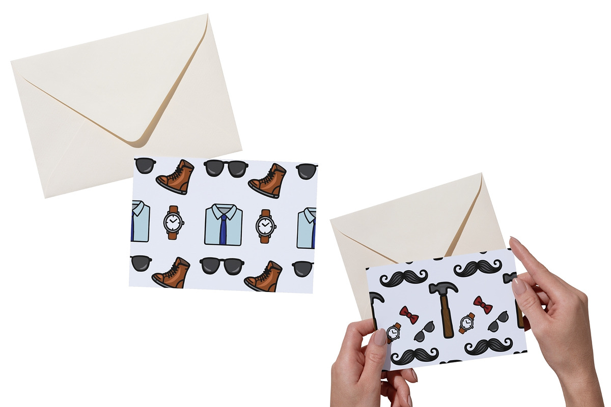 I Love Dad: Father's Day Patterns, a Pattern Graphic by Elatedowl (Photo 4 of 11)