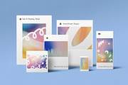 Blurry Pastel shapes and backgrounds, a Background Graphic by YifeiFang (Thumbnail 8 of 9)
