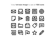 BOLD Basic User Interface Icons, an Outline Icon by Side Project (Thumbnail 5 of 6)