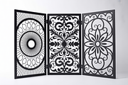 Vintage Floral Border Vector, an Illustration by BIPLOB EXPERT (Thumbnail 5 of 5)