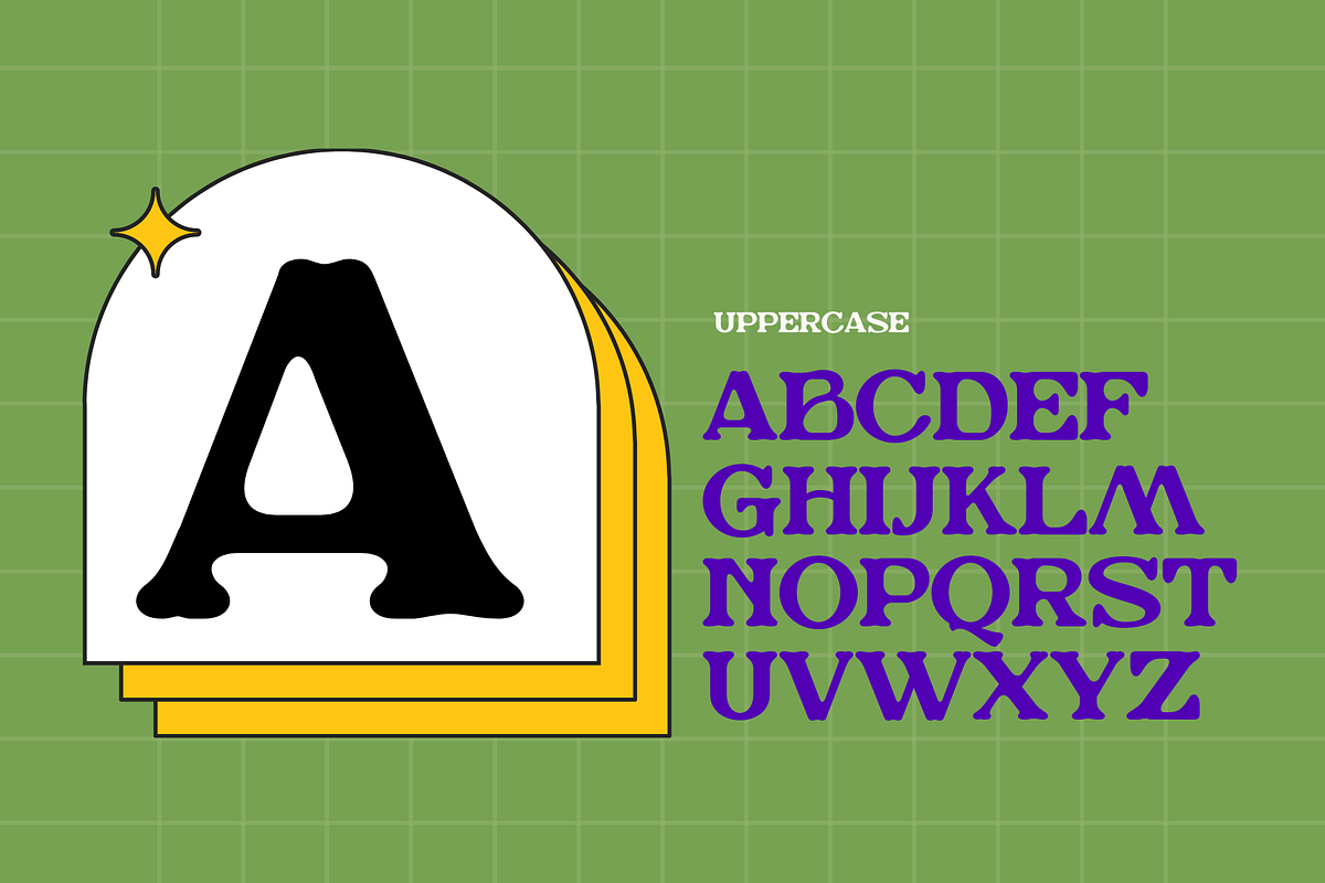 Retro Nakjoy - Branding Logo Font, a Serif Font by Nirmana Visual (Photo 3 of 13)