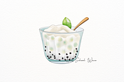 Delicious Dessert Pudding Bundle, a Food Illustration by New-School-Wave (Thumbnail 4 of 5)