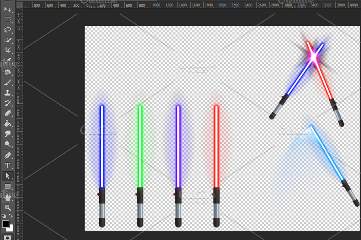 Vector lightsaber, an Object Graphic by Katyr (Photo 2 of 2)