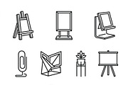 Bundles Set Optical Store Icons, an Outline Icon by adenpinkstore (Thumbnail 31 of 44)