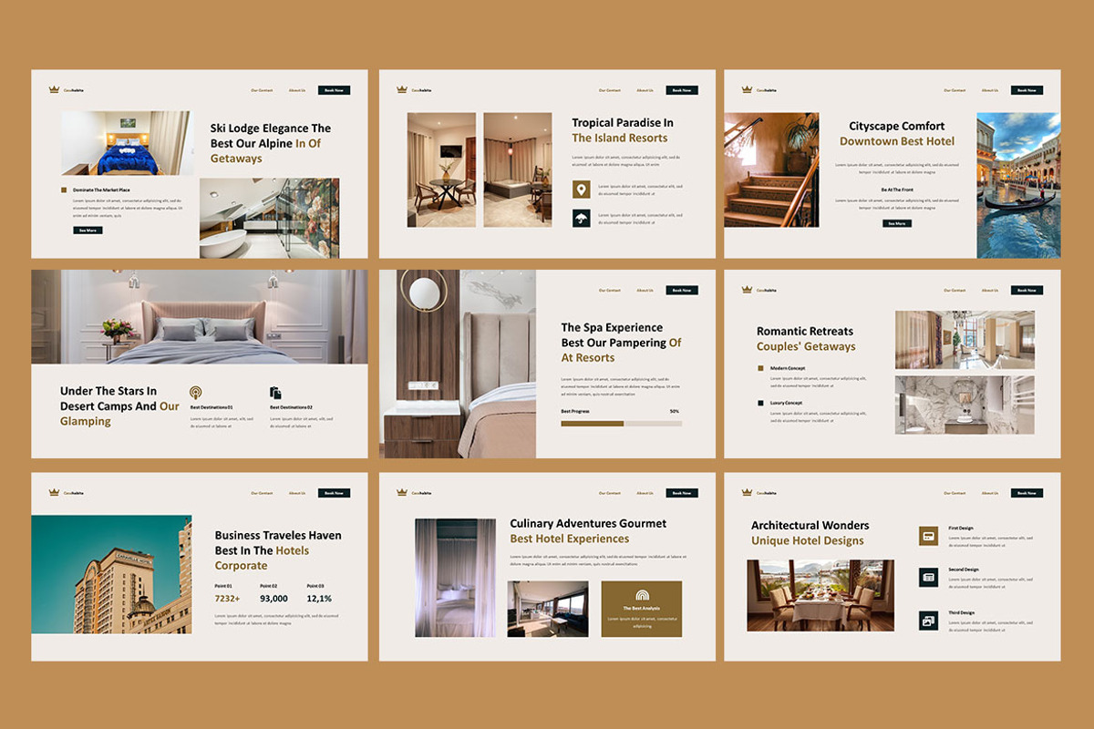 Luxury Hotel - Presentations, a Presentation Template by Haidezign (Photo 3 of 4)