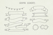 Hand Drawn 186 Wedding elements, an Outline Icon by Sasha Mitkalova (Thumbnail 6 of 10)