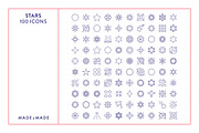 Stars Icons, an Outline Icon by Made by Made (Thumbnail 5 of 7)