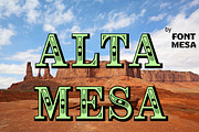 Alta Mesa, a Slab Serif Font by FontMesa (Thumbnail 1 of 4)