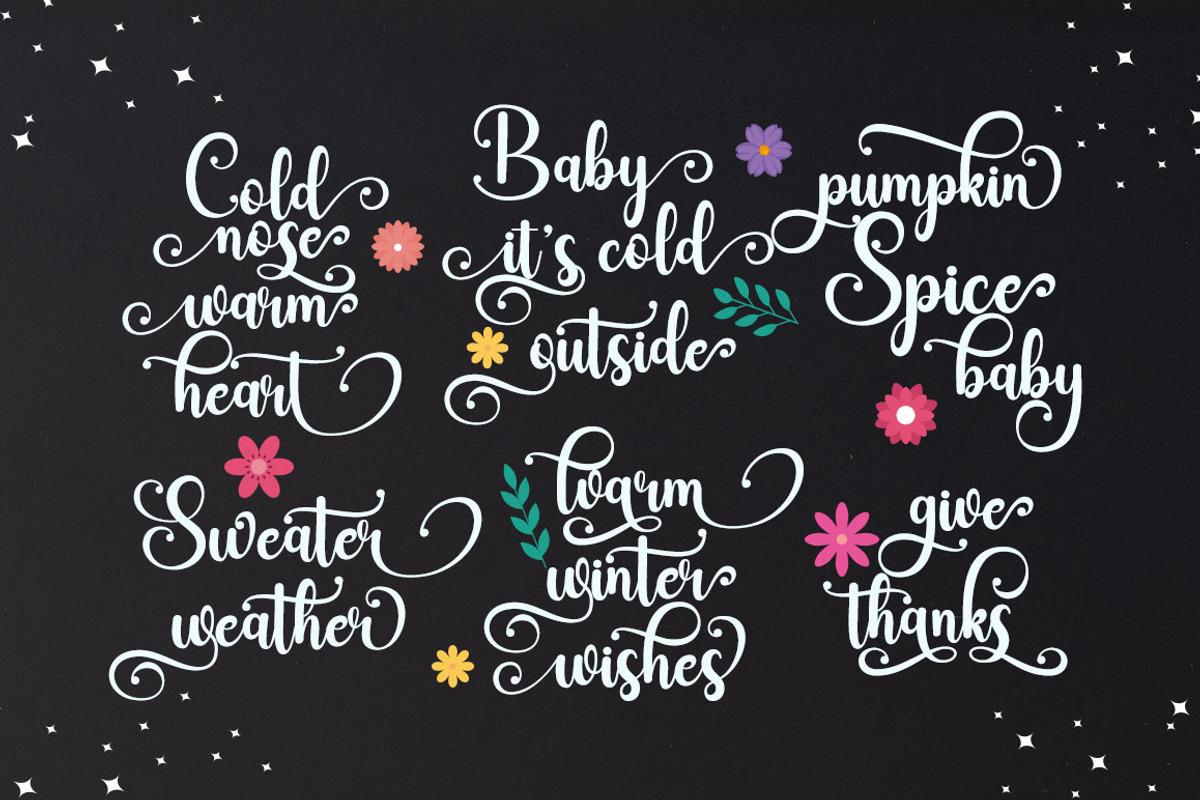 The Family Calligraphy Script, a Script Font by Madjack.font (Photo 3 of 8)