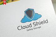 Cloud Shield/Protect - Logo Template, a Branding & Logo Template by Artha Desain (Thumbnail 1 of 5)