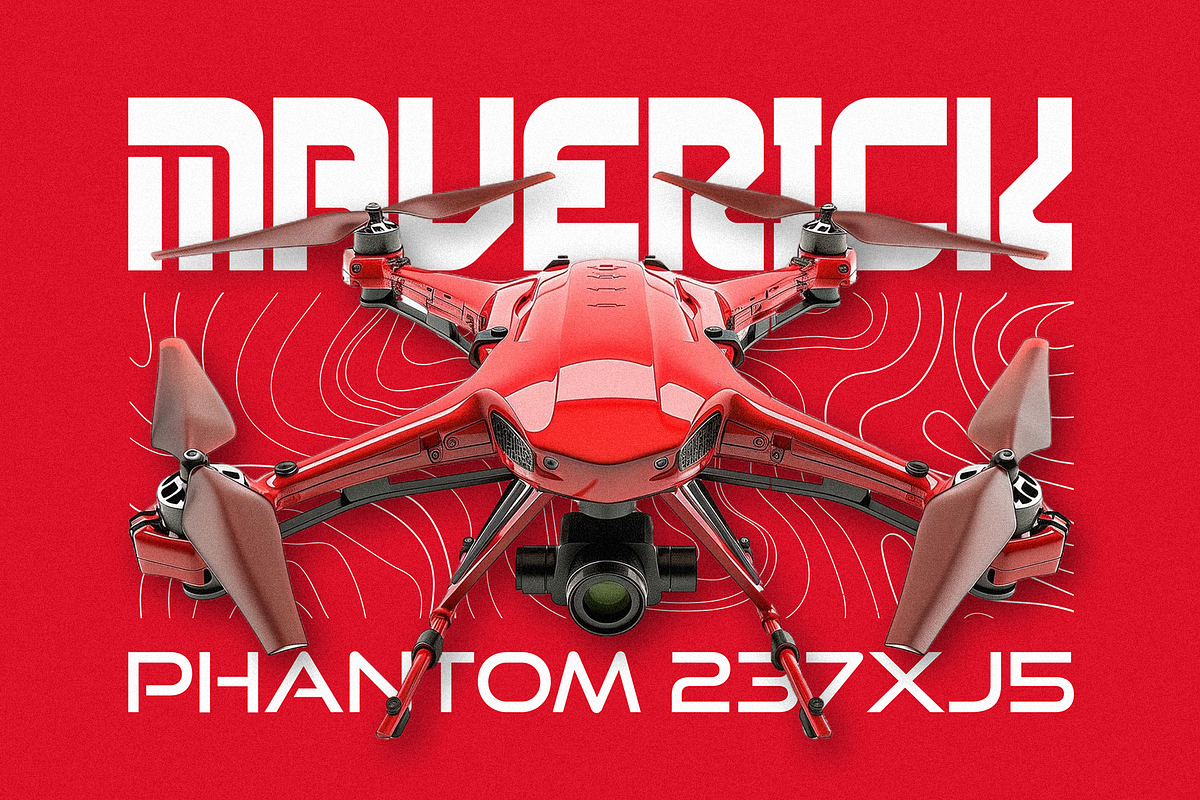 Space Over - Futuristic Sans Serif, a Sans Serif Font by figuree studio (Photo 3 of 10)
