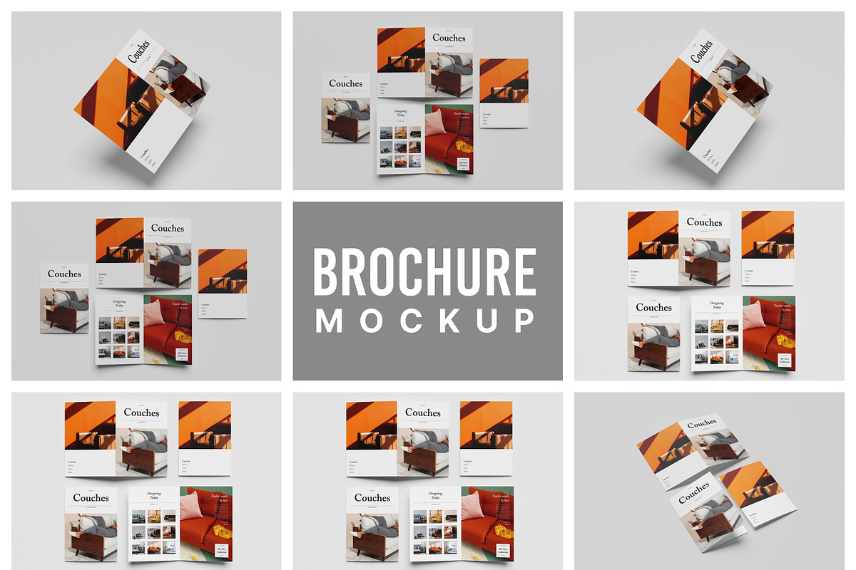 A4 Bifold Brochure Mockup Bundle 82, a Books & Magazine Mockup by Graphicuss (Photo 1 of 5)