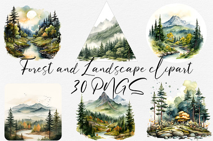 Forest & Landscape clipart