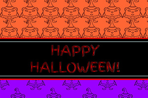 Halloween digital paper pack