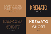 Kremato - Natural Hand Drawn Fonts, a Sans Serif Font by Konstantine Studio (Thumbnail 2 of 11)
