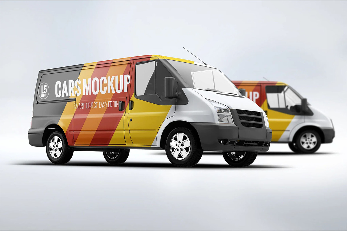 Van Mock-Up, a Product Mockup by Se٧enStudio (Photo 1 of 10)