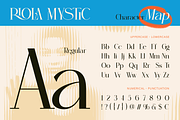 Riola Mystic - Elegant Display Font, a Sans Serif Font by Artisan Themes (Thumbnail 2 of 11)