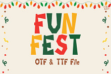 FunFest | Playful Cartoon Font