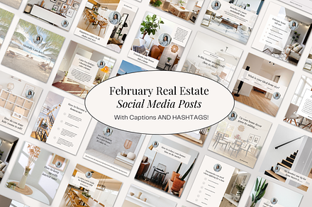 February Real Estate Social Media