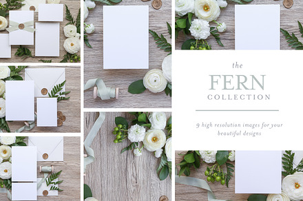 Fern - Invite Mock Up Bundle