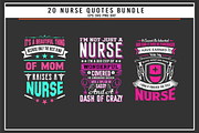 Nurse 20 quotes t shirt bundle, a Graphic by Uniquesvg99 (Thumbnail 4 of 8)